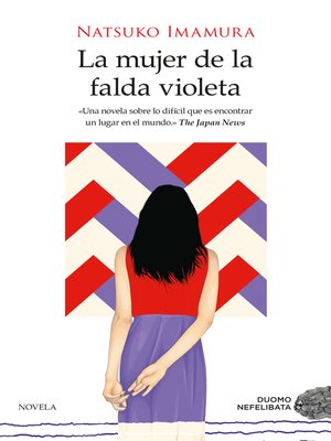 cover image of La mujer de la falda violeta